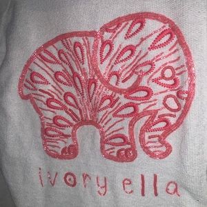 Ivory Ella Light Beaded Sweatshirt